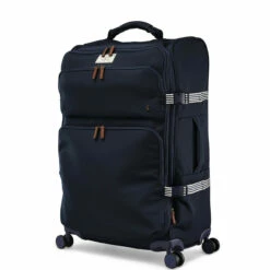 Joules Coast 4 Wheel Large Suitcase - 76cm -Delsey Suitcase Store JLS5001 002 Large Trolley Case 4W French Navy 2 21760.1695122149