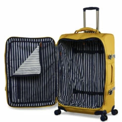 Joules Coast 4 Wheel Large Suitcase - 76cm -Delsey Suitcase Store JLS5001 003 Large Trolley Case 4W Antique Gold 3 54694.1695122155