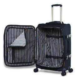 Joules Coast 4 Wheel Medium Suitcase - 66cm 30 Joules Coast 4 Wheel Medium Suitcase - 66cm -Delsey Suitcase Store JLS5002 002 Medium Trolley Case 4W French Navy 3 05714.1695122797
