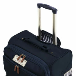 Joules Coast 4 Wheel Large Suitcase - 76cm -Delsey Suitcase Store Joules Coast French Navy Trolley System 33534.1695122152