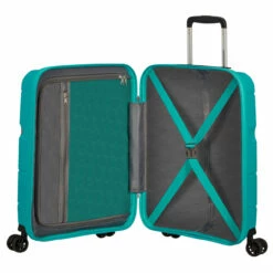 American Tourister Linex 4 Wheel Cabin Suitcase - 55cm -Delsey Suitcase Store LINEX SPINNER 5520 TSA INTERIOR 1 82282.1670248813