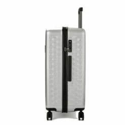 Rock Allure 4 Wheel Large Suitcase - 77cm 31 Rock Allure 4 Wheel Large Suitcase - 77cm -Delsey Suitcase Store Large Suitcase Allure Silver TR 0192 SI Side copy 17919.1660128899