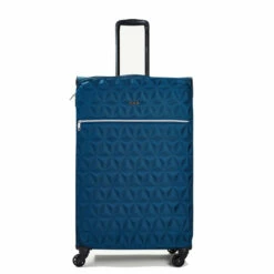 Rock Jewel 4 Wheel Large Suitcase - 80cm -Delsey Suitcase Store Large Suitcase Jewel Blue TR 0207 BU 03117.1673948300