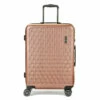 Rock Allure 4 Wheel Medium Suitcase - 68cm