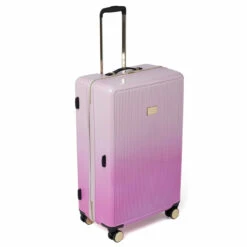 Dune London Olive Large Suitcase - 77cm -Delsey Suitcase Store OLL77 Pkd 2 14868.1692186253