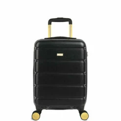 Radley Lexington 4 Wheel Exp Cabin Suitcase - 55cm -Delsey Suitcase Store Radley Lexington Cabin Suitcase Black Front 12169.1692101807