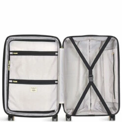 Radley Lexington 4 Wheel Exp Medium Suitcase - 68cm -Delsey Suitcase Store Radley Lexington Medium Suitcase Black Interior 20772.1692101362