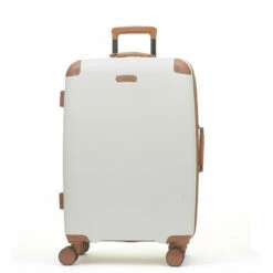 Rock Carnaby 4 Wheel Exp Medium Suitcase - 67cm -Delsey Suitcase Store Rock Carnaby TR 0219 CRM M 1 74944.1660574350