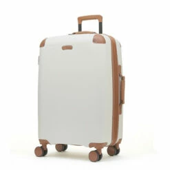 Rock Carnaby 4 Wheel Exp Medium Suitcase - 67cm -Delsey Suitcase Store Rock Carnaby TR 0219 CRM M 3 67262.1660574350