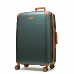 Rock Carnaby 4 Wheel Exp Large Suitcase - 78cm -Delsey Suitcase Store Rock Carnaby TR 0219 GRN L 3 12728.1660576321