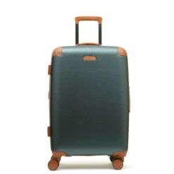 Rock Carnaby 4 Wheel Exp Medium Suitcase - 67cm -Delsey Suitcase Store Rock Carnaby TR 0219 GRN M 1 88613.1660574354