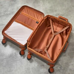 Rock Carnaby 4 Wheel Exp Cabin Suitcase - 56cm -Delsey Suitcase Store Rock Carnaby TR 0219 PLA Interior 65180.1660573766