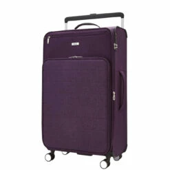 Rock Rocklite DLX 4 Wheel Expandable Large Suitcase - 78cm -Delsey Suitcase Store Rock Rocklite DLX TR 0243 L Purple 2 74271.1686845250