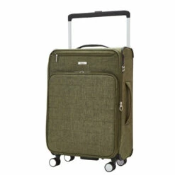 Rock Rocklite DLX 4 Wheel Expandable Medium Suitcase - 68cm -Delsey Suitcase Store Rock Rocklite DLX TR 0243 M Khaki 2 42569.1686844541