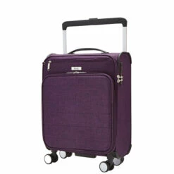 Rock Rocklite DLX 4 Wheel Cabin Suitcase - 54cm -Delsey Suitcase Store Rock Rocklite DLX TR 0243 S Purple 2 44163.1686843937