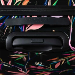 Sara Miller 4 Wheel Cabin Suitcase - 54cm -Delsey Suitcase Store Sara Miller Black Bamboo top handle 81599.1695400026