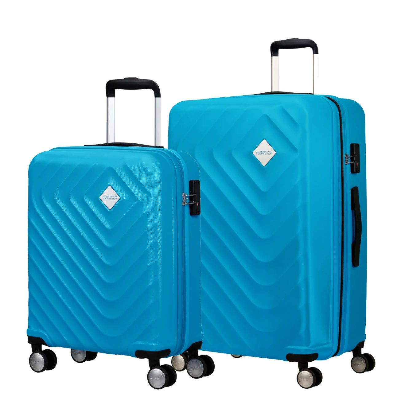 American Tourister Summer Square 2 Piece Luggage Set - 55cm & 77cm 11 American Tourister Summer Square 2 Piece Luggage Set - 55cm & 77cm - Image 11