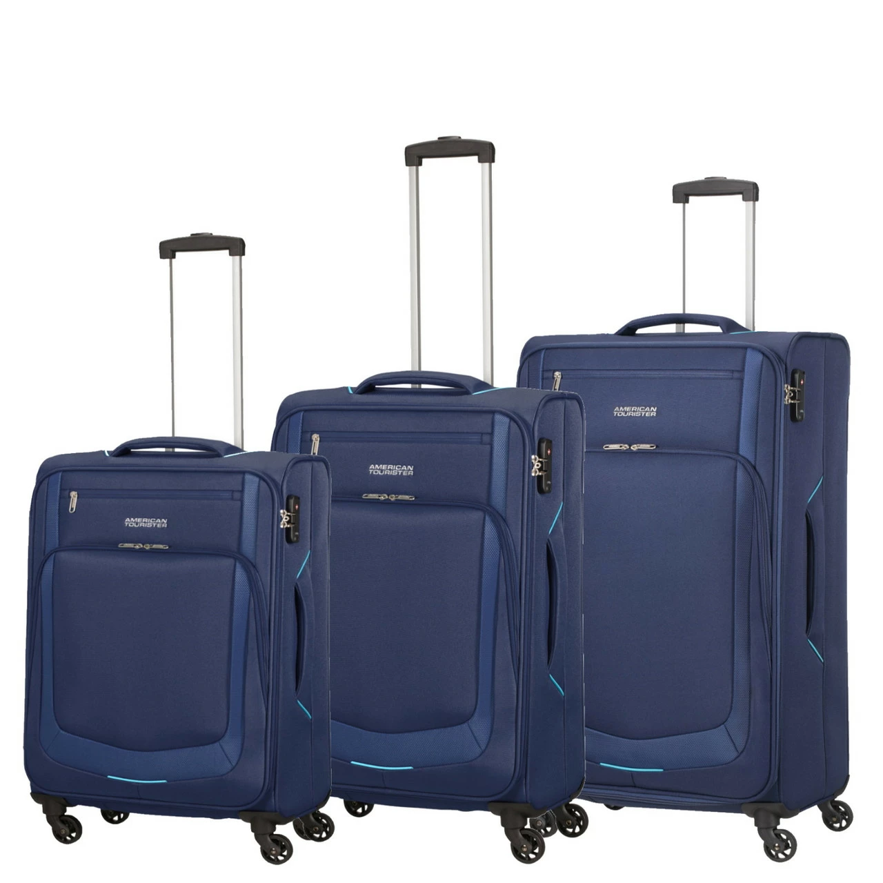 American Tourister Summer Session 3 Piece Luggage Set - 55cm, 67cm & 79cm 15 American Tourister Summer Session 3 Piece Luggage Set - 55cm, 67cm & 79cm - Image 15