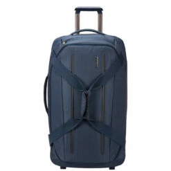 Thule Crossover 2 Wheeled Duffle - 76cm -Delsey Suitcase Store Small Thule Crossover 2 76cm Rolling Duffel DressBlue Front 3204035 62399.1681200630