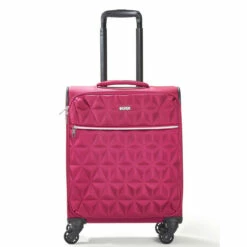 Rock Jewel 4 Wheel Cabin Suitcase - 55cm 34 Rock Jewel 4 Wheel Cabin Suitcase - 55cm -Delsey Suitcase Store Small Cabin Suitcase Jewel Pink TR 0207 PI 11794.1673945943