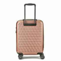 Rock Allure 4 Wheel Cabin Suitcase - 56cm -Delsey Suitcase Store Small Suitcase Allure Pink TR 0192 PI Back copy 60212.1660128431