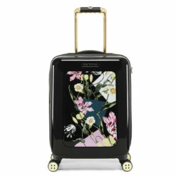 Ted Baker Take Flight 4 Wheel Cabin Suitcase - 54cm -Delsey Suitcase Store TBW0103 053 Take Flight Cabin Case Spliced Floral 1 97911.1678874836