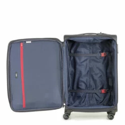 Rock Deluxe-Lite 4 Wheel Expandable Medium Suitcase - 72cm -Delsey Suitcase Store TR 0161 Interior 55094.1660043182