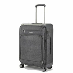 Rock Parker 4 Wheel Exp Medium Suitcase - 65cm -Delsey Suitcase Store TR 0206 GR M 3 54221.1672751974