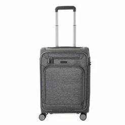 Rock Parker 4 Wheel Cabin Suitcase - 54cm -Delsey Suitcase Store TR 0206 GR S 1 18719.1672750785