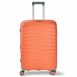 Rock Sunwave 4 Wheel Exp Medium Suitcase - 66cm -Delsey Suitcase Store TR 0212 PE M 1 30003.1661266130