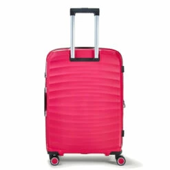 Rock Sunwave 4 Wheel Exp Medium Suitcase - 66cm -Delsey Suitcase Store TR 0212 PI M 2 78349.1661266130