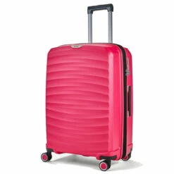 Rock Sunwave 4 Wheel Exp Medium Suitcase - 66cm -Delsey Suitcase Store TR 0212 PI M 3 32716.1661266131