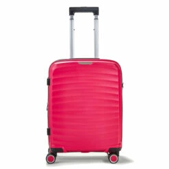 Rock Sunwave 4 Wheel Exp Cabin Suitcase - 54cm -Delsey Suitcase Store TR 0212 PI S 1 39169.1661262765