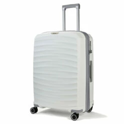 Rock Sunwave 4 Wheel Exp Medium Suitcase - 66cm -Delsey Suitcase Store TR 0212 WH M 3 44252.1661266127