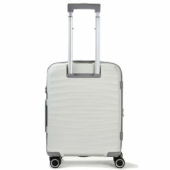 Rock Sunwave 4 Wheel Exp Cabin Suitcase - 54cm -Delsey Suitcase Store TR 0212 WH S 2 32057.1661262765