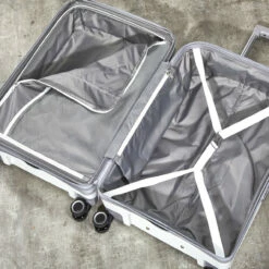 Rock Sunwave 4 Wheel Exp Medium Suitcase - 66cm -Delsey Suitcase Store TR 0212 WH Interior 80100.1661262765.1280.1280 02212.1661266120