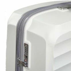 Rock Sunwave 4 Wheel Exp Cabin Suitcase - 54cm -Delsey Suitcase Store TR 0212 WH Lock 17366.1661262765