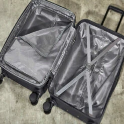 Rock Novo 4 Wheel Exp Medium Suitcase - 69cm 24 Rock Novo 4 Wheel Exp Medium Suitcase - 69cm -Delsey Suitcase Store TR 0214 BL Interior 21975.1661245593.1280.1280 51107.1661246281