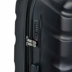 Rock Bali 4 Wheel Exp Medium Suitcase - 65cm -Delsey Suitcase Store TR 0235 BLK Lock 84073.1661167976