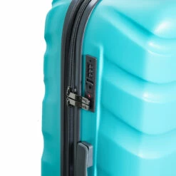 Rock Bali 4 Wheel Cabin Suitcase - 55cm -Delsey Suitcase Store TR 0235 TRQ Lock 54606.1661167241