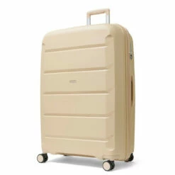 Rock Tulum 4 Wheel Exp Large Suitcase - 78cm -Delsey Suitcase Store TR 0239 BEI L 2 46903.1676987164
