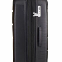 Rock Tulum 4 Wheel Exp Cabin Suitcase - 55cm -Delsey Suitcase Store TR 0239 BLK Expander 44881.1660814999
