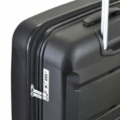 Rock Tulum 4 Wheel Exp Medium Suitcase - 66cm -Delsey Suitcase Store TR 0239 BLK Lock 95689.1660815003.1280.1280 64187.1660816927