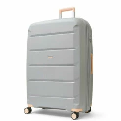 Rock Tulum 4 Wheel Exp Large Suitcase - 78cm -Delsey Suitcase Store TR 0239 GRE L 2 24308.1676987164