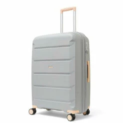Rock Tulum 4 Wheel Exp Medium Suitcase - 66cm -Delsey Suitcase Store TR 0239 GRE M 2 36270.1660816932