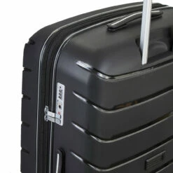 Rock Prime 4 Wheel Exp Medium Suitcase - 66cm -Delsey Suitcase Store TR 0241 BLK Lock 41382.1661161320.1280.1280 17091.1661161907