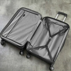 Rock Prime 4 Wheel Exp Cabin Suitcase - 56cm -Delsey Suitcase Store TR 0241 CHA Interior 99580.1661161322