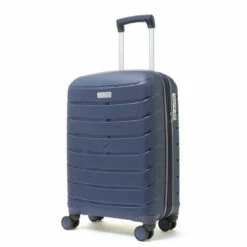 Rock Prime 4 Wheel Exp Cabin Suitcase - 56cm -Delsey Suitcase Store TR 0241 NAV S 2 57765.1661161304