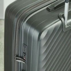 Rock Infinity 4 Wheel Expandable Large Suitcase - 73cm -Delsey Suitcase Store TSA Lock Infinity Charcoal TR 0238 03531.1686820000.1280.1280 55793.1686822845.1280.1280 75782.1686824271