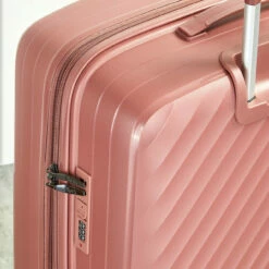 Rock Infinity 4 Wheel Expandable Medium Suitcase - 64cm -Delsey Suitcase Store TSA Lock Infinity Dusky Pink TR 0238 84802.1686819999.1280.1280 09274.1686822845
